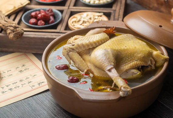SunnyGold Fresh Whole Kampong Chicken Herbal Soup