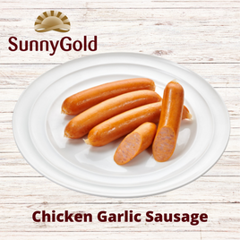 SunnyGold Chicken Garlic Sausage 200g