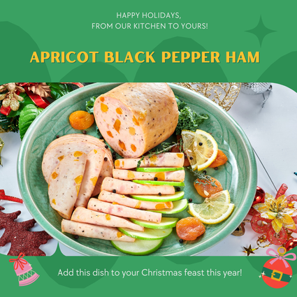 [Christmas] Apricot Black Pepper Ham 1kg