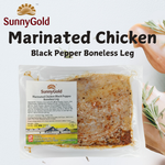 SunnyGold Marinated Chicken Black Pepper Boneless Leg 500g