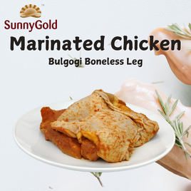 SunnyGold Marinated Chicken Bulgogi Boneless Leg 500g