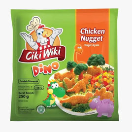 Ciki Wiki Chicken Nugget Dino 250g - 10 to 11pcs