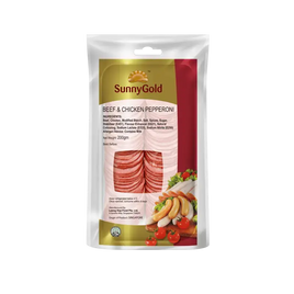 SunnyGold Beef & Chicken Pepperoni 200g