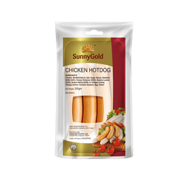 SunnyGold Chicken Hotdog 200g