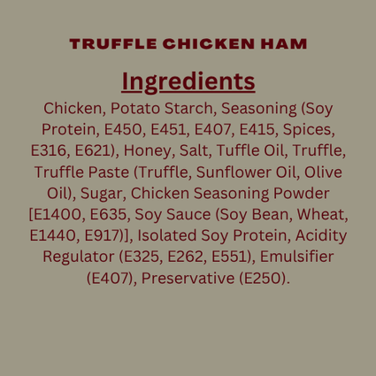 [Christmas] Truffle Chicken Ham 1kg