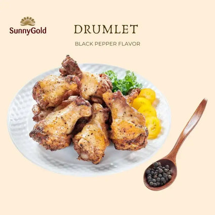 SunnyGold Black Pepper Chicken Drummettes (Frozen) 1kg