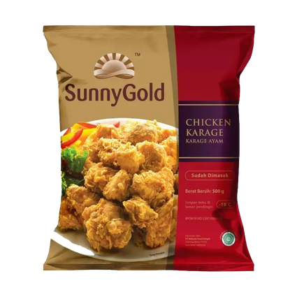 Sunnygold Chicken Karaage 500g - 16 to 17pcs