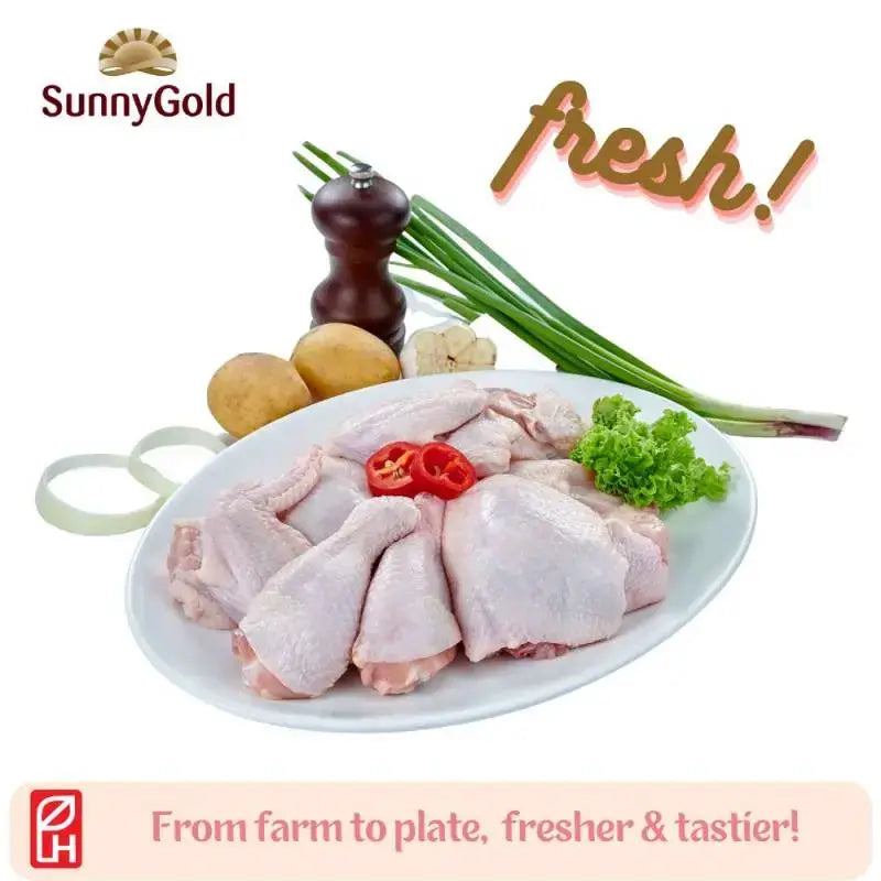 SunnyGold Fresh Chicken Portion Cut 9 1.3-1.5kg