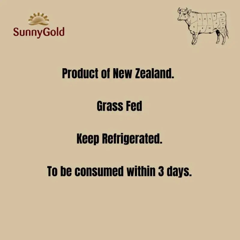 SunnyGold Ribeye 250g – Leong Hup Food