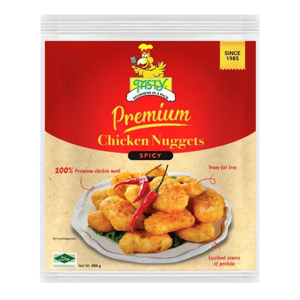 Tasty Chicken Nugget Spicy 800g